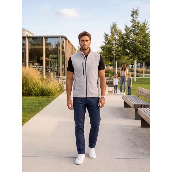  Férfi polár mellény ALTISPORT ALM002525 VILÁGOSSZÜRKE 