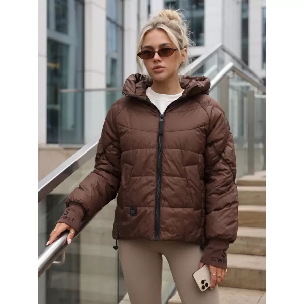  Női kabát DSTREET TY5760 BARNA 
