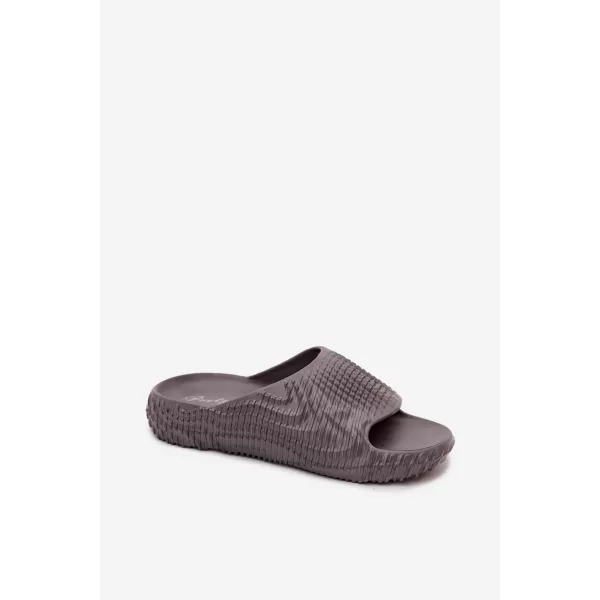  Férfi papucs BOTO 56151 SZÜRKE 