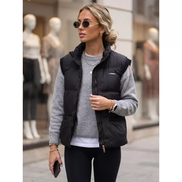  Női mellény DSTREET TY5967 FEKETE 