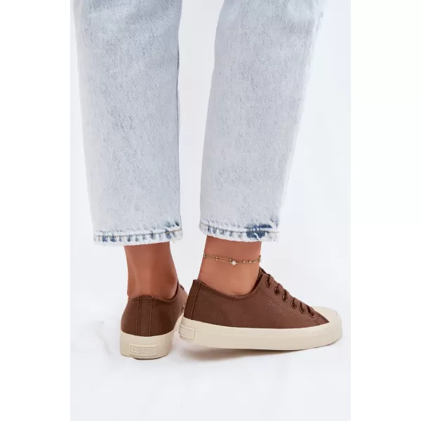  Női tornacipő BIG STAR SHOES TT274123 BARNA/BÉZS 