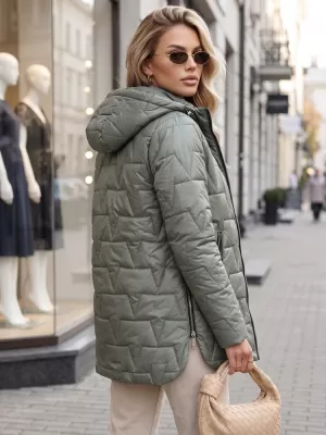Női kabát DSTREET TY5794 ZÖLD