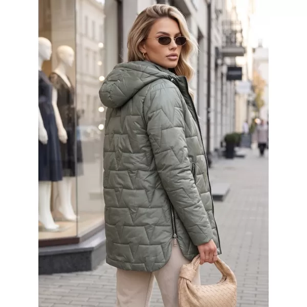  Női kabát DSTREET TY5794 ZÖLD 