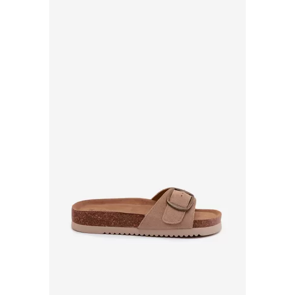  Női papucs BOTO 2833 KHAKI 