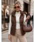 Női mellény DSTREET TY5975 BARNA