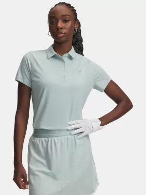 Női póló UNDER ARMOUR UA ARMOURDRY SS POLO 6009805-477 KÉK