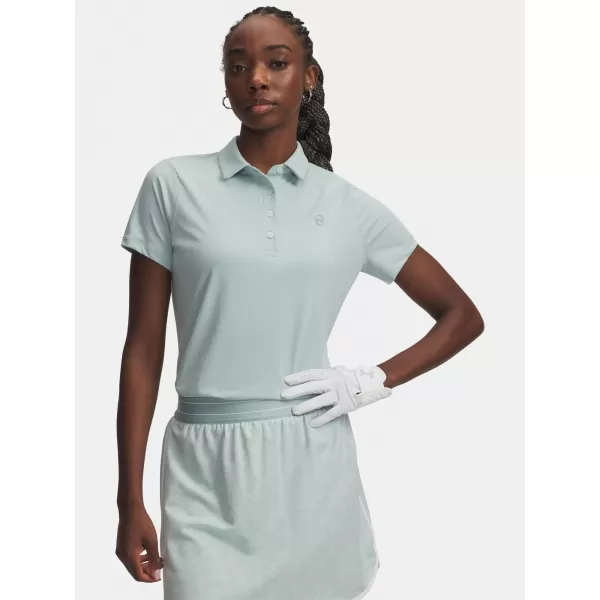  Női póló UNDER ARMOUR UA ARMOURDRY SS POLO 6009805-477 KÉK 