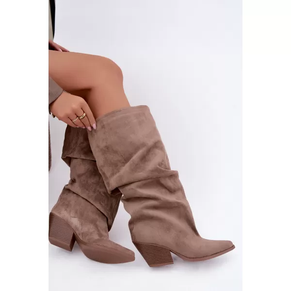  Női csizma BOTO 2580A-1 KHAKI 