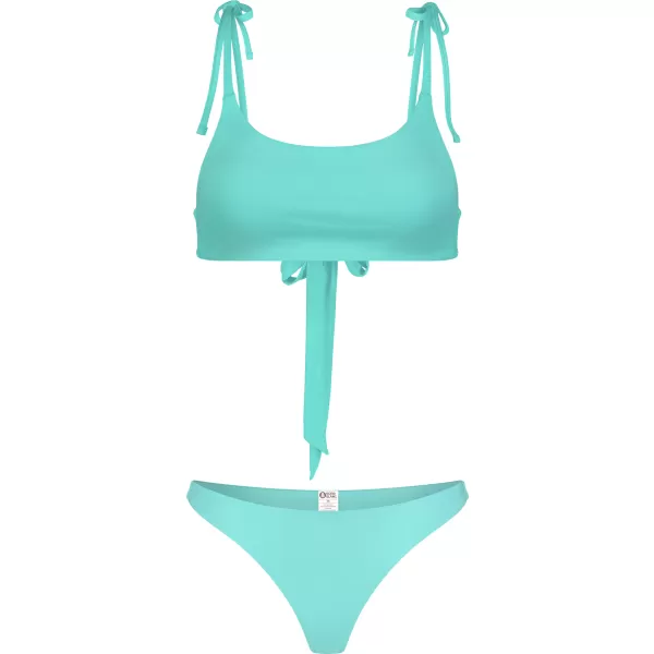  Női bikini alsó NORDBLANC GLITZ NBSSS8240 TÜRKIZ 
