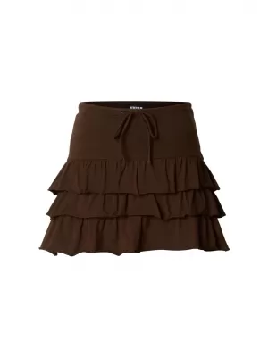 Női szoknya URBAN CLASSICS TB7506-00075 BARNA