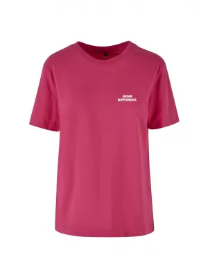 Női póló URBAN CLASSICS TB8958-06989 HIBISZKUSZ RÓZSASZÍN