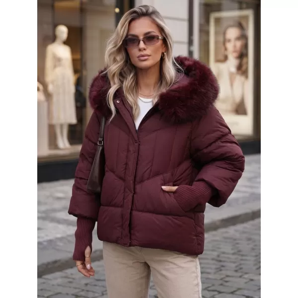  Női kabát DSTREET TY5742 BURGUNDIA 