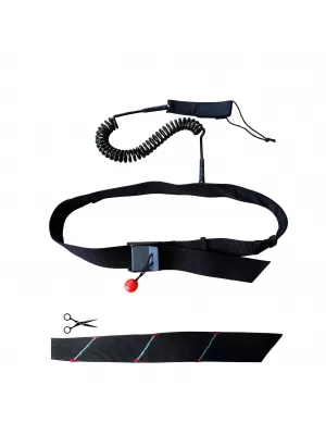 Póráz SPINERA WAIST FEKETE