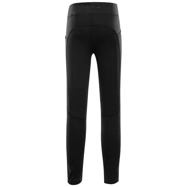  Gyermek leggings ALPINE PRO GEMSO FEKETE 