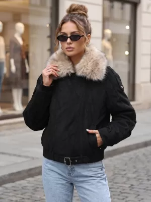 Női kabát DSTREET TY5700 FEKETE