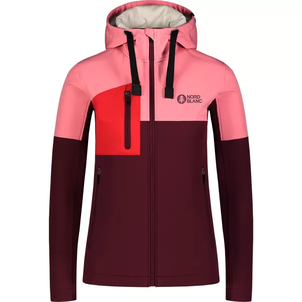  Női pulóver NORDBLANC HIDA NBSSL8342 RÓZSASZÍN 