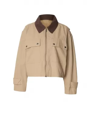 Női kabát URBAN CLASSICS TB7726 SZAKSZERVEZETI BÉZS