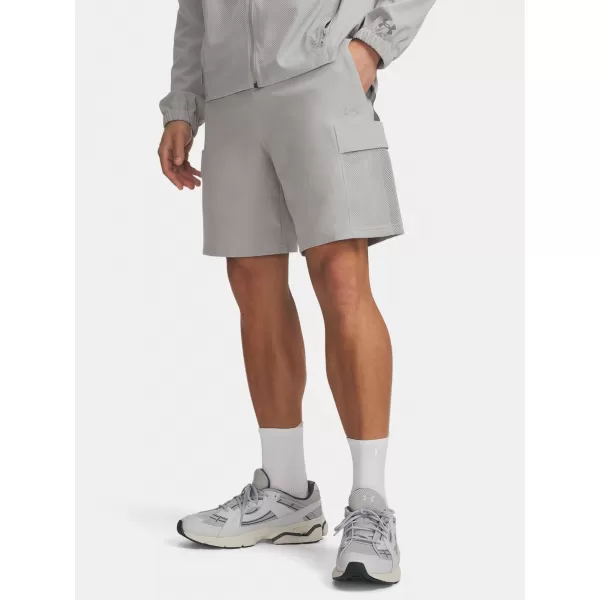  Férfi rövidnadrág UNDER ARMOUR UNSTOPPABLE AIRVENT STS 6009364-069 SZÜRKE 