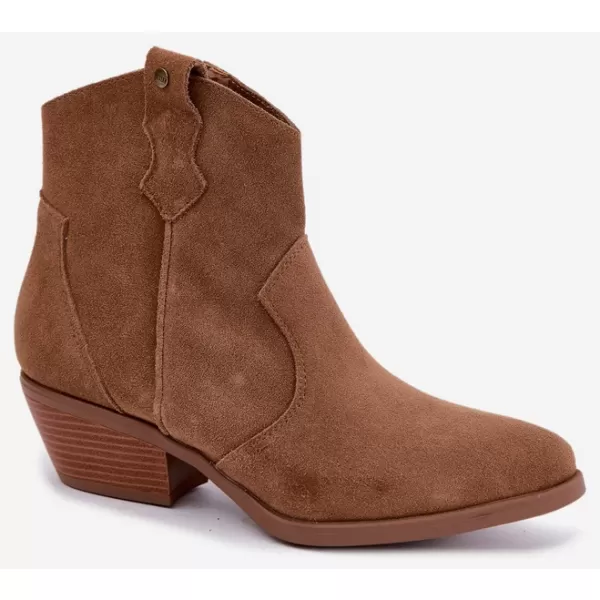  Női bokacsizma BIG STAR SHOES TT274953 BÉZS 
