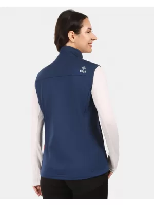 Női softshell mellény KILPI NOIL-W 1L0116KI SÖTÉTKÉK