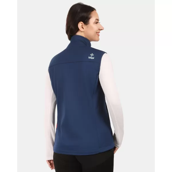  Női softshell mellény KILPI NOIL-W 1L0116KI SÖTÉTKÉK 