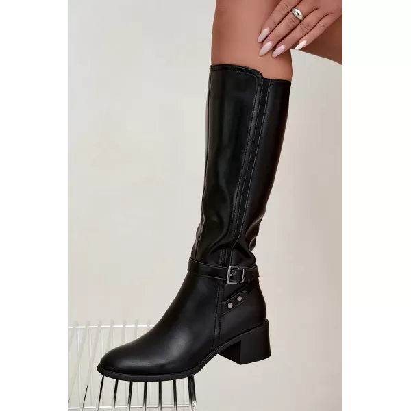  Női csizma SERGIO LEONE KZ-07 FEKETE 