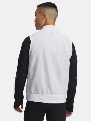 Férfi mellény UNDER ARMOUR LAUNCH INSULATED VEST 1380870-100 FEHÉR