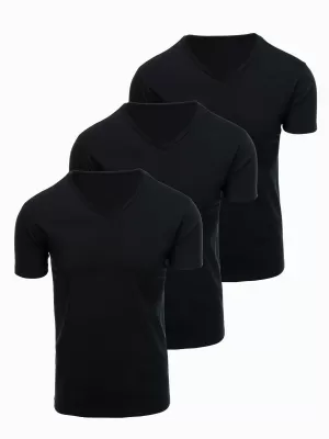 Férfi póló OMBRE OM-TSBS-0281 FEKETE