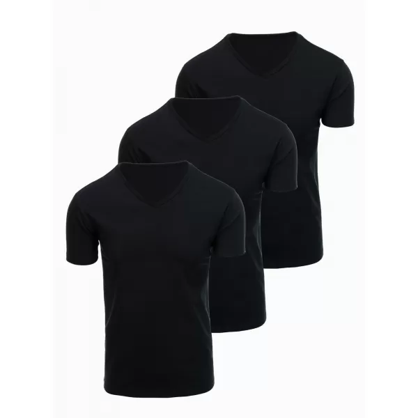  Férfi póló OMBRE OM-TSBS-0281 FEKETE 