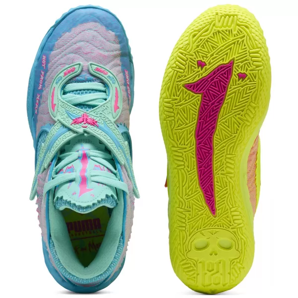  Kosárlabda cipő PUMA MB.05 RICK & MORTY 312130-01 RICKIE NARANCS 