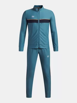 Fiúk készlet UNDER ARMOUR B CHALLENGER TRACKSUIT 6004082-466 KÉK
