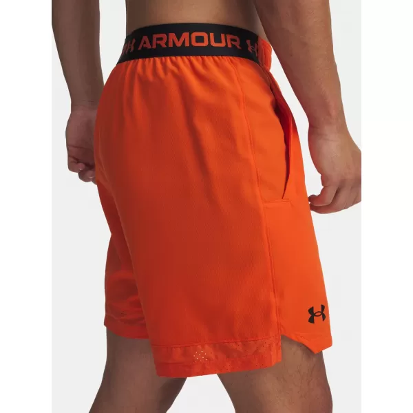  Férfi rövidnadrág UNDER ARMOUR VANISH WOVEN 6IN SHORTS 1373718-844 NARANCS 