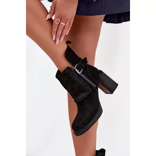  Női csizma VINCEZA 91152 FEKETE 