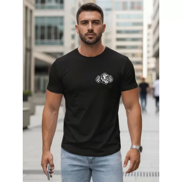  Férfi póló DSTREET NX5084R FEKETE 
