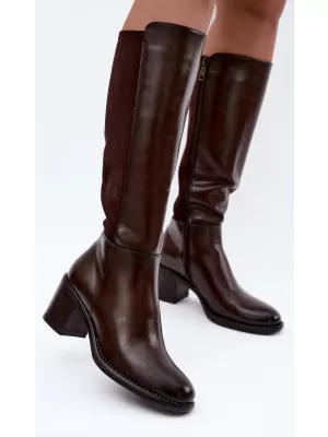 Női csizma VINCEZA 58652 BARNA