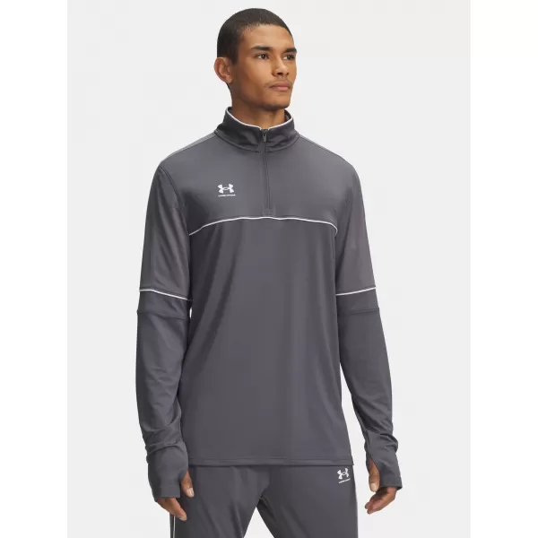  Férfi pulóver UNDER ARMOUR M CHALLENGER TRAINING QZ 6004043-025 SZÜRKE 