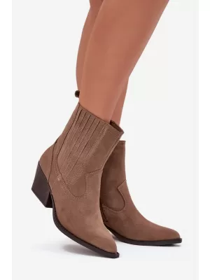 Női bokacsizma BOTO NC1339K/6350 KHAKI