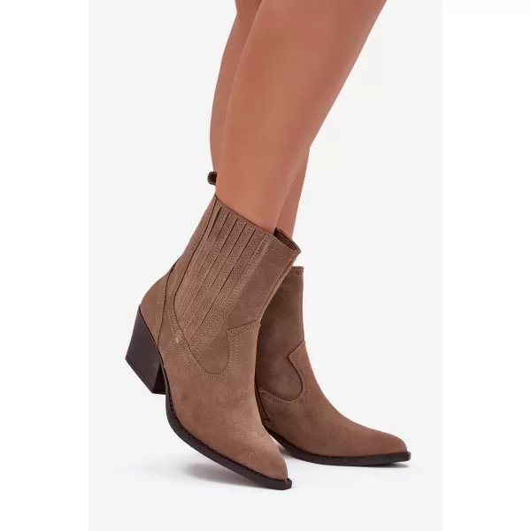  Női bokacsizma BOTO NC1339K/6350 KHAKI 