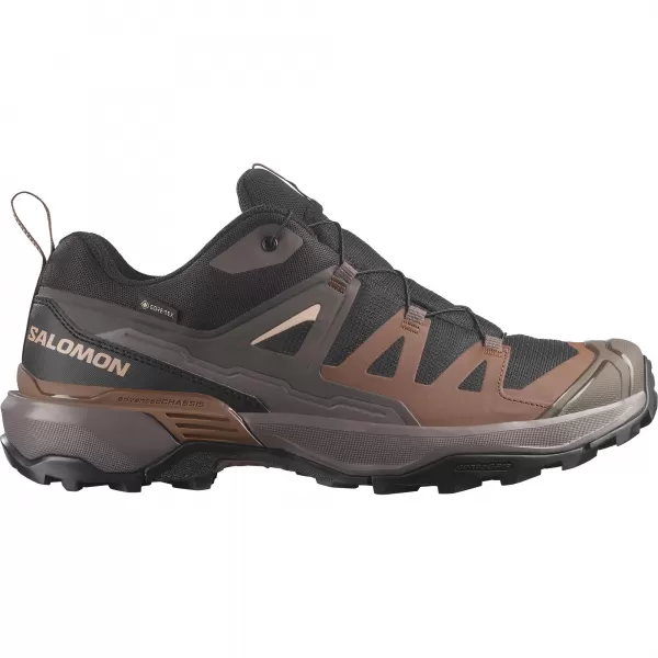  Férfi cipők SALOMON X ULTRA 360 GORE-TEX L45473300 FEKETE/SÖTÉT SIRÁLY SZÜRKE/SÖTÉT FÖLD 