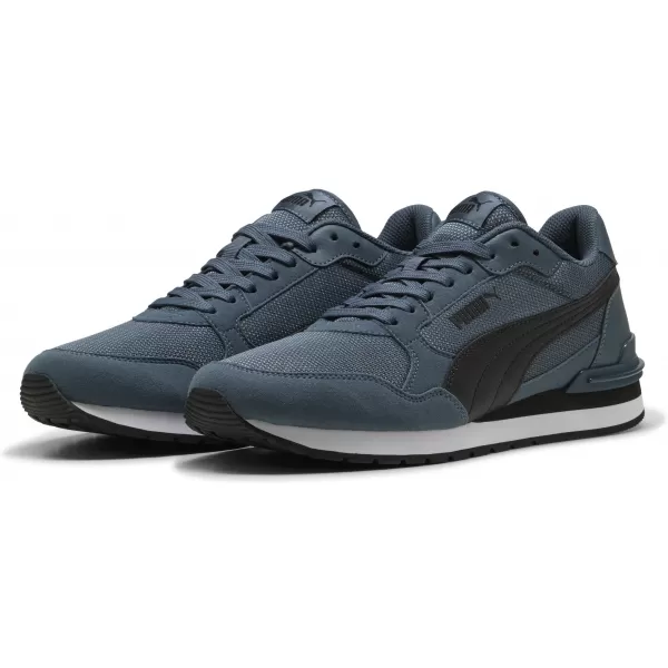  Csizma PUMA ST RUNNER V4 MESH 39966619 EVENING BLUE/ ESTE KÉK/PUMA FEKETE/PUMA FEHÉR 