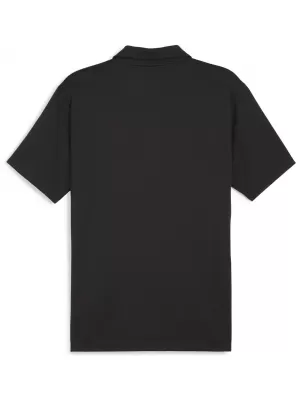 Férfi póló gallérral PUMA TEAMGOAL POLO 658771-03 PUMA FEKETE/FEHÉR/SÖTÉTSZÜRKE