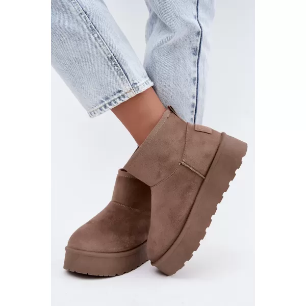  Női hóemberek BIG STAR SHOES UU274224 BÉZS 