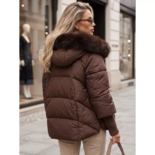  Női kabát DSTREET TY5890 BARNA 