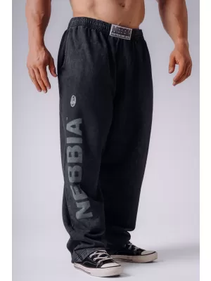 Férfi nadrág NEBBIA OLYMPIA PUMP COVER 954 FEKETE