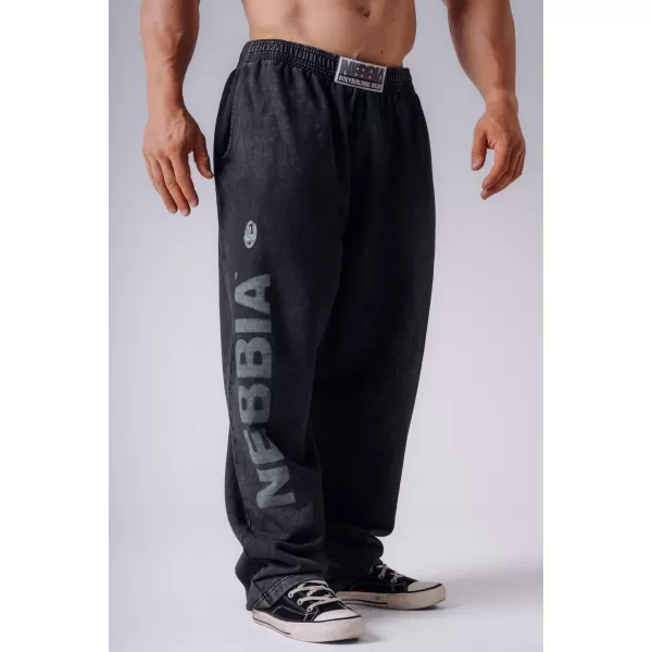  Férfi nadrág NEBBIA OLYMPIA PUMP COVER 954 FEKETE 