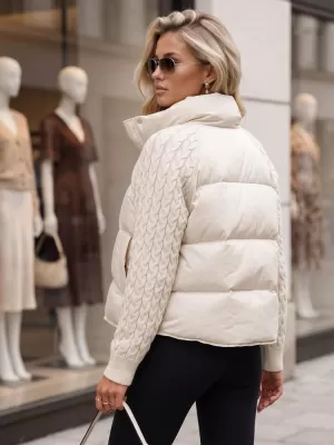 Női kabát DSTREET TY5929 BÉZS