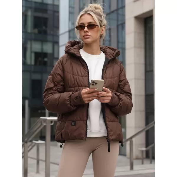  Női kabát DSTREET TY5760 BARNA 