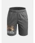 Fiú rövidnadrág UNDER ARMOUR TECH LOGO SHORTS 1383333-709 ZÖLD