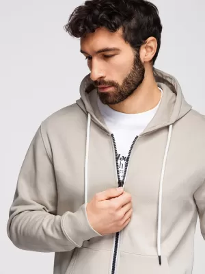 Férfi pulóver OMBRE OM-SSBZ-0272 VILÁGOS BÉZS