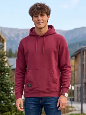 Férfi pulóver ALTISPORT NP/ALMST44001 BURGUNDIA
